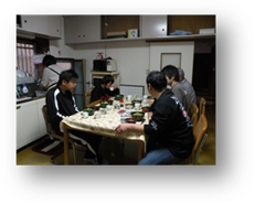 食事の様子