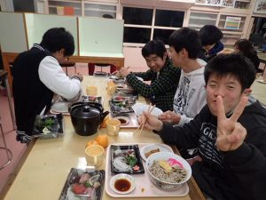 大晦日の年越しそば入り