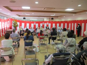敬老会の様子 敬老会の様子
